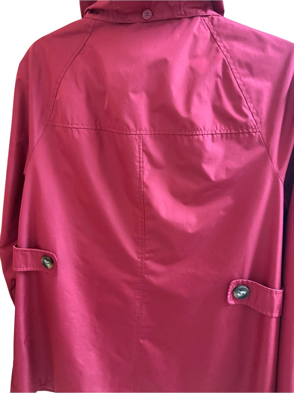Women’s White Stag red button front raincoat EUC Size XL - Picture 8 of 12